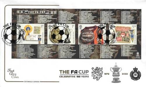 2022 The FA Cup MS, Cotswold FDC (unaddressed), alt. Wembley SpHS