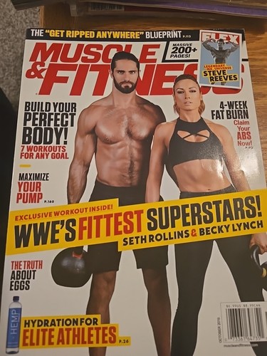 2019 2018 2017• Muscle and Fitness Magazine • Lot of 5 •