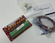 LIFESAFETY POWER A02-002 D8P 8-ZONE DISTRIBUTION BOARD NEW