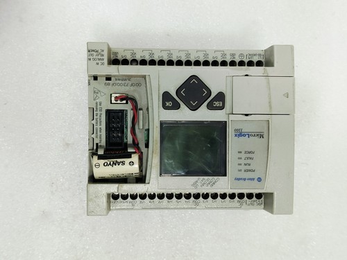 Allen Bradley 1763-L16BWA Ser A MicroLogix 1100 Controller - Picture 10 of 13