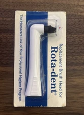 Vintage Rotadent Electric Toothbrush Classic Pointy Tip Brush Replacement Head