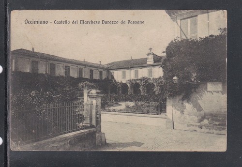 Cartolina Occimiano Castello del Marchese Durazzo da Passano AFD1613 - Picture 1 of 2