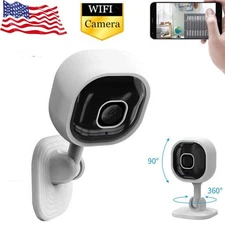 WiFi Security Camera System Smart Indoor Night Vision HD 1080P 2-Way Audio DVR