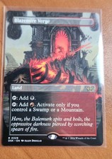Magic MTG Blazemire Verge DSK 0329 Borderless Regular Rare - NM condition