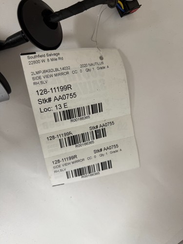 2019-2023 Lincoln Nautilus Front Right View Door Mirror NA1Z17682CAPTM OEM - Foto 15 di 15