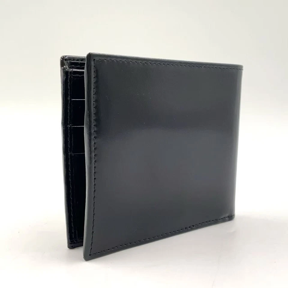 Бумажник складной двойной Gucci G с логотипом лакированная кожа женский черный один размер - Изображение 2 из 4