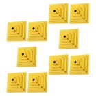  10 Pcs Flaggenständer Büro-Schreibtischdekorationen -Desktop -Dekoration