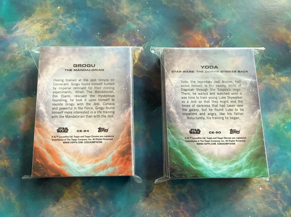 2025 Topps Star Wars Chrome ✨ Costco Edition ✨ Base set 1-50 - COMPLETE base! - Image 2 of 2