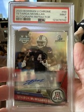 2023 Bowman University Chrome - Chrome Prospect Autographs Tetairoa McMillan #68