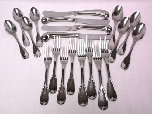 Thomas Jefferson Memorial Foundation Monticello Kirk Stieff Flatware Set 4 Place