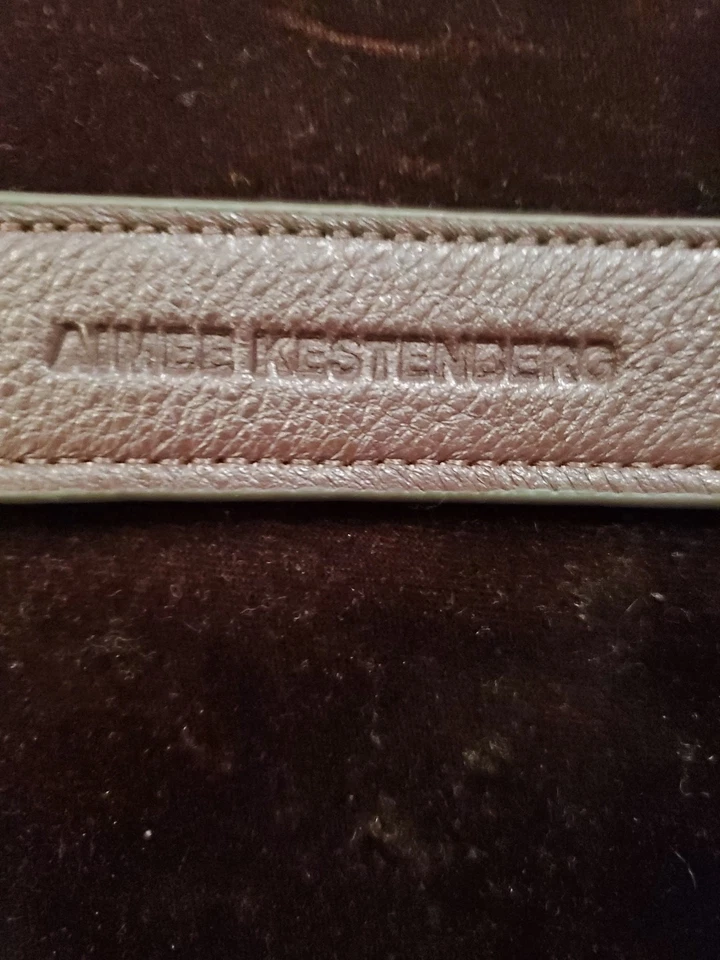 Aimee Kestenberg Burgundy Velvet Wristlet Clutch bag - Image 2 of 4