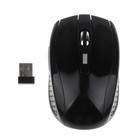 2.4ghz souris optique sans fil USB 2.0 récepteur 6button 1800dpi pour pc noir