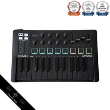 Arturia MiniLab 3 Deep Black DB MIDI Keyboard Controller MK3 Compact MiniLab3 JP