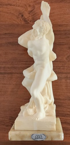 VTG Hercules Diomedes Wrestling Resin Statue A. Santini ITALY 10" Greek Myth - Picture 2 of 6
