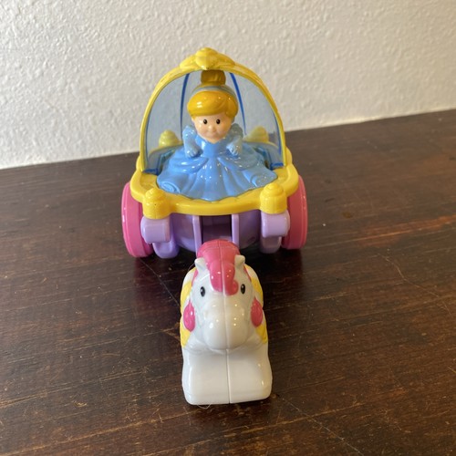 Fisher Price Disney Klip Klop Cinderella’s Carriage Schiebespielzeug - Bild 2 von 18