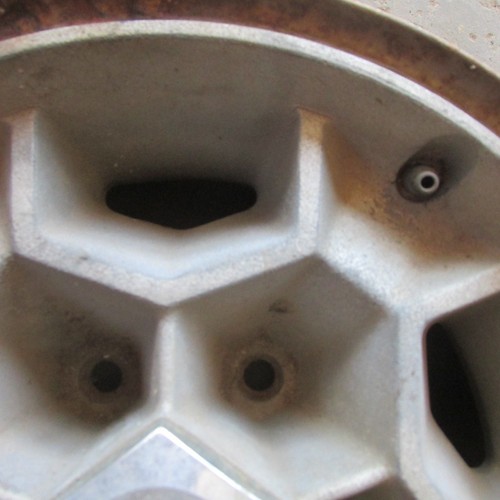 70-76 PONTIAC FIREBIRD FORMULA GTO GRAND PRIX ORIGINAL GM 14X7 HONEYCOMB WHEEL - Bild 2 von 6