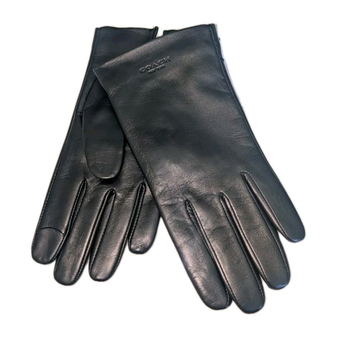 Coach Leather Gloves & Mittens for Women for sale - eBay