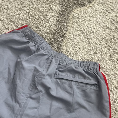 Vintage Wilson Track Pants Size XL Windbreaker Lined Ankle Zip 90s Wide Leg - Picture 5 of 8