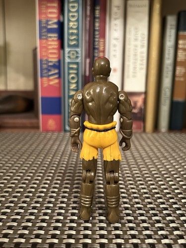 Hasbro 1993 G.I. Joe Street Fighter 2 Dhalsim Actionfigur Spielzeug Vintage - Bild 3 von 4