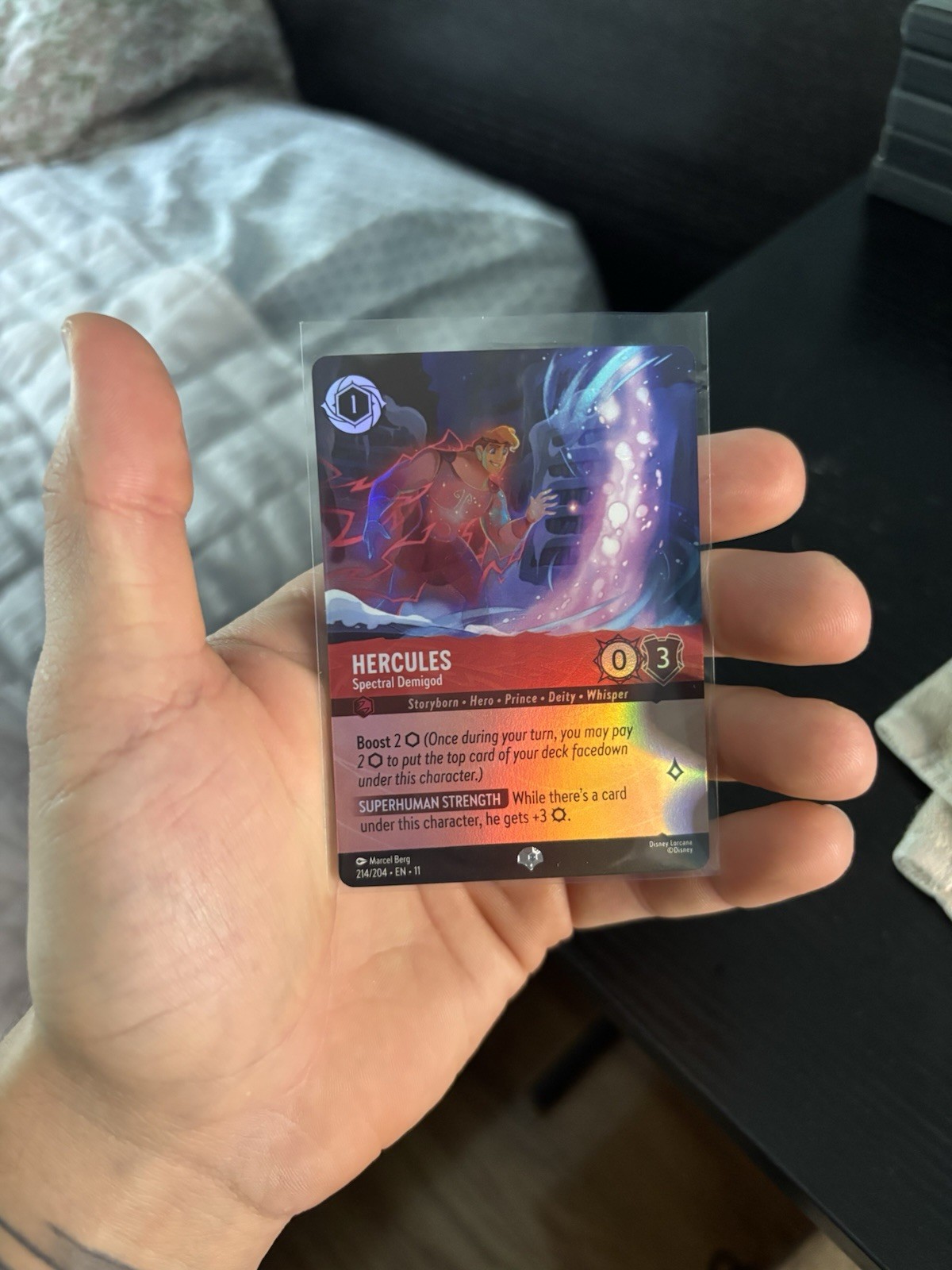 Hercules - Spectral Demigod (Epic) 214/204 Winterspell Holo