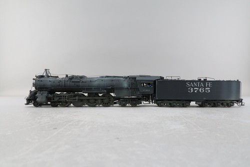 Modelo de latón HO - Llave AT&SF Santa Fe 4-8-4 #3765 - Personalizada + Desgastada - 1978 Funcionamiento - Imagen 5 de 24