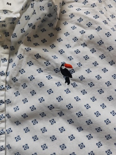 Independent Leaders Men's Patterned Short Sleeve Shirt Size Medium - Picture 3 of 7