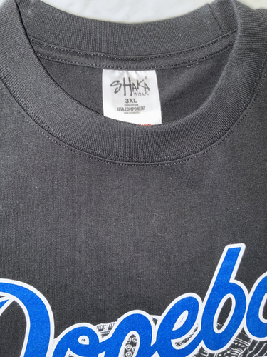 Shaka Wear T-Shirt 3XL New Street Wear LA Dodgers Dopeboy True Blue New - Picture 4 of 9