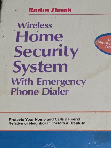 Radio Shack Wireless Home Security System from 1994 - 61-2610 49-2551A - Picture 2 of 16