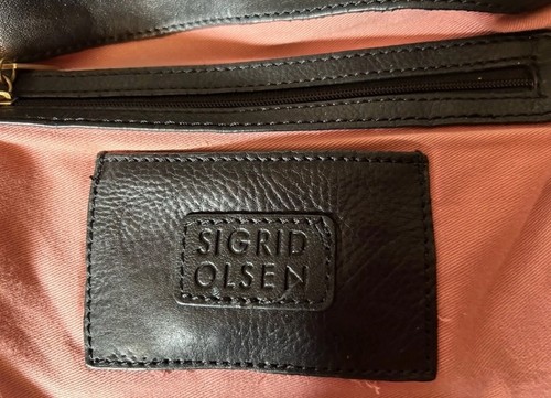 Sigrid Olsen Boho Leder Designer Handtasche EUC - Bild 3 von 11