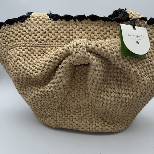 Kate Spade x Target "Raffia Bow Tote Bag" (Natur / Neu mit Etikett) - Bild 11 von 12