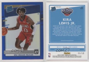 2020-21 Panini Donruss Optic Rated Blue Prizm /59 Kira Lewis Jr #163 Rookie RC