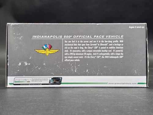 Greenlight Chevy SSR 2003 Indy 500 Official Pace Vehicle, LTD, Diecast 1:25, NIB - Picture 6 of 12