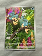 Panpour 101/086 Illustration Rare Pokemon TCG - Black Bolt NM/Mint