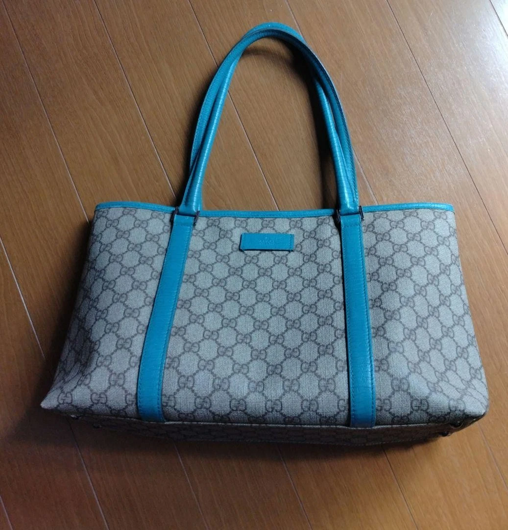 Gucci Gg Supreme Tote Bag Designer Sac à Main Toile Marron Sac à Bandoulière Tous les Jours