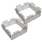 2 Set Boys DIY Fence Playset Accessory Decorative for Micro Landscape