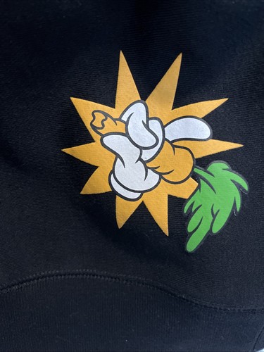 Shoe Palace X Looney Tunes Bugs Bunny Hoodie Hooded Sweatshirt Sz Medium EUC F - Imagen 4 de 12