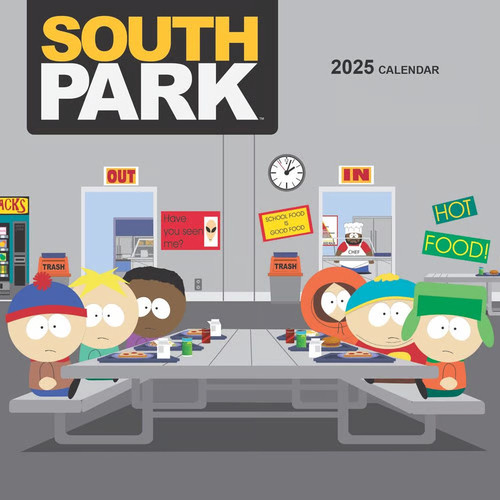 Calendar Ink, South Park 2025 Mini Wall Calendar