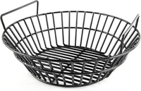 Charcoal Ash Basket Fits for Large Big Green Egg Grill, Kamado Joe Classic