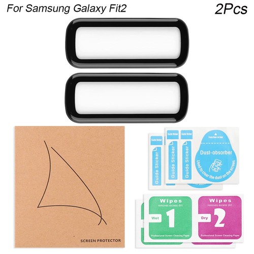 Film Soft Fibre Glass Screen Protector Guard Cover For Samsung Galaxy Fit2 - Photo 9 sur 9
