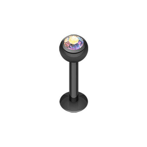 Blackline PVD Gem Ball Steel Labret - Bild 1 von 12