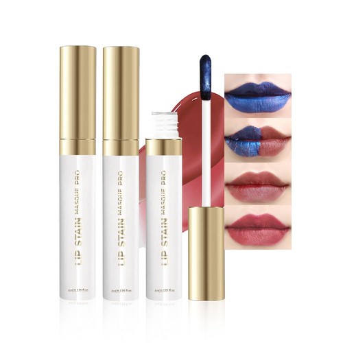 Lip Stain Peel off – Tinta Labbra Impermeabile a Lunga Durata, Trasferimento Antimacchia Res - Foto 8 di 13