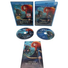 Bave Disney Pixar Collector's Edition Blu-ray DVD Combo - 2 Disc No 3D Disc