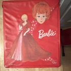 Mattel 1962 Barbie & Midge Red Vinyl Bag Vintage Fashion Doll Carrying Case