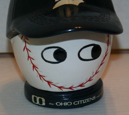Detroit Tigers Ohio Citizens Trust Company Baseball Keramik Bank - Bild 3 von 5