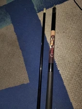 Lion Pool Cue 20oz, 2 piece with hard case and Action breaking cue also 2 piece