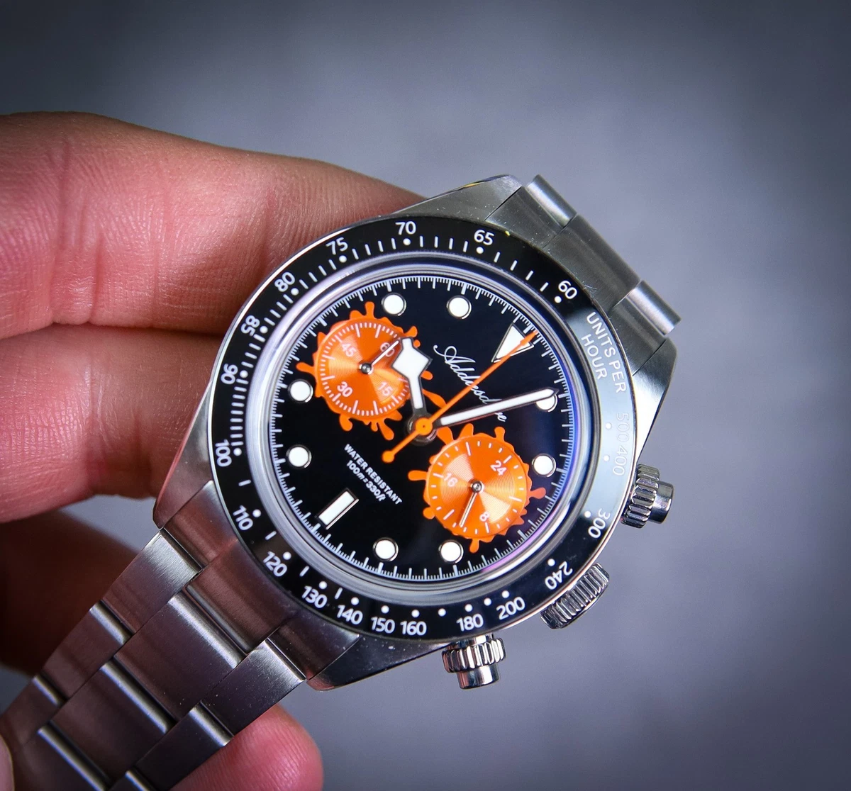 Ex REVIEW Addiesdive AD2520 VK64 Chronograph Meca-Quartz 100m 316L