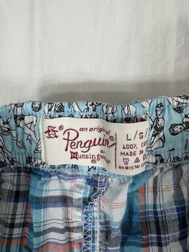 Original Penguin Mens Multicolor Seersucker Pajama Pants Size L - Picture 8 of 13