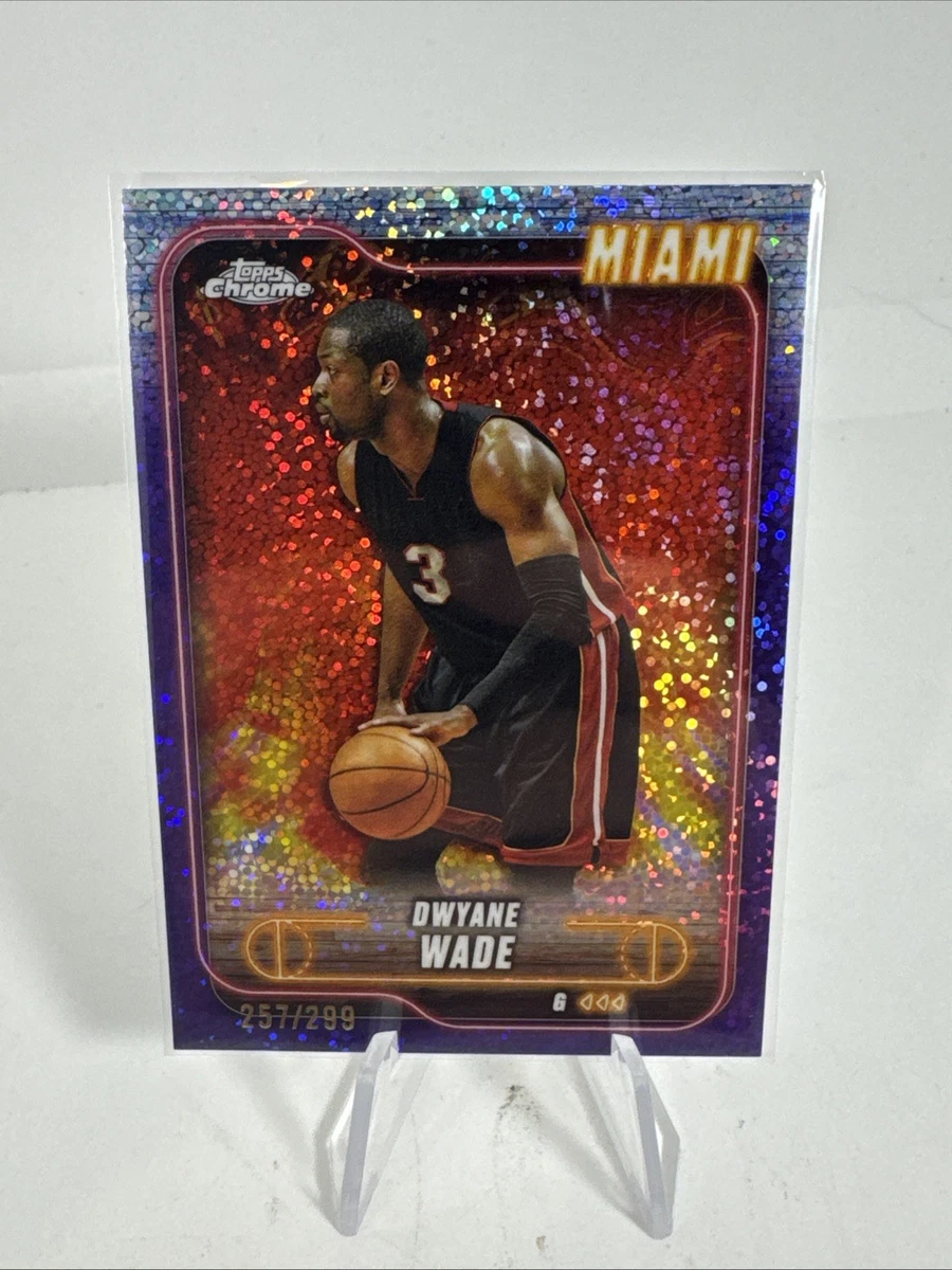 Topps Dwyane Wade Basketball Parallel/Variety Sports Trading Cards