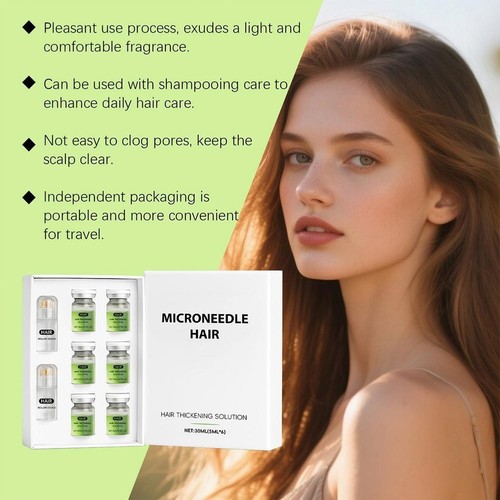 5ml*6 Alphainfuse Hair Regrowth System, Advanced Hair Growth Treatment Ginseng - Picture 4 of 11