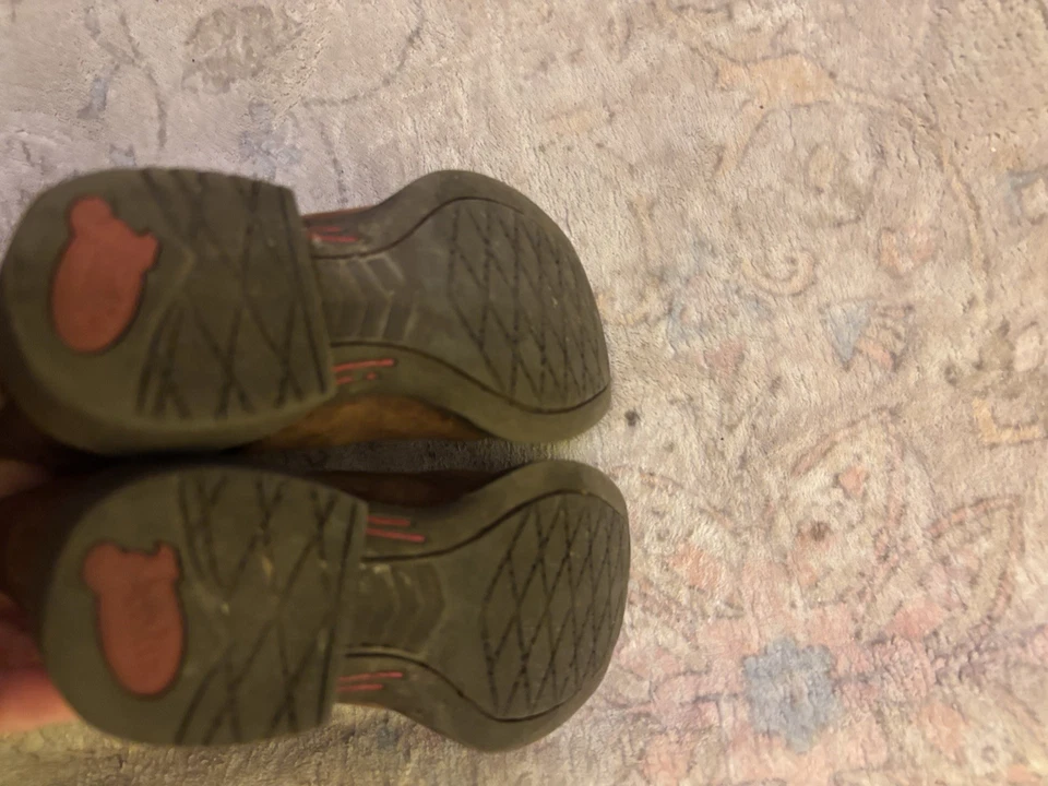 Justin Bowline Junior NIÑO PEQUEÑO Cuero Marrón Puntera Cuadrada Botas Pull-on Talla 9.5 D Foto 3 de 3